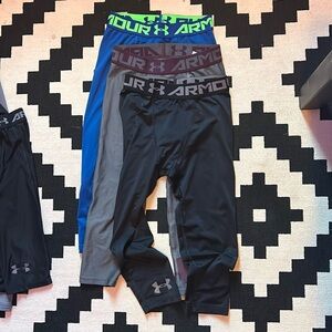 Under Armour boys leggings LOT, YM